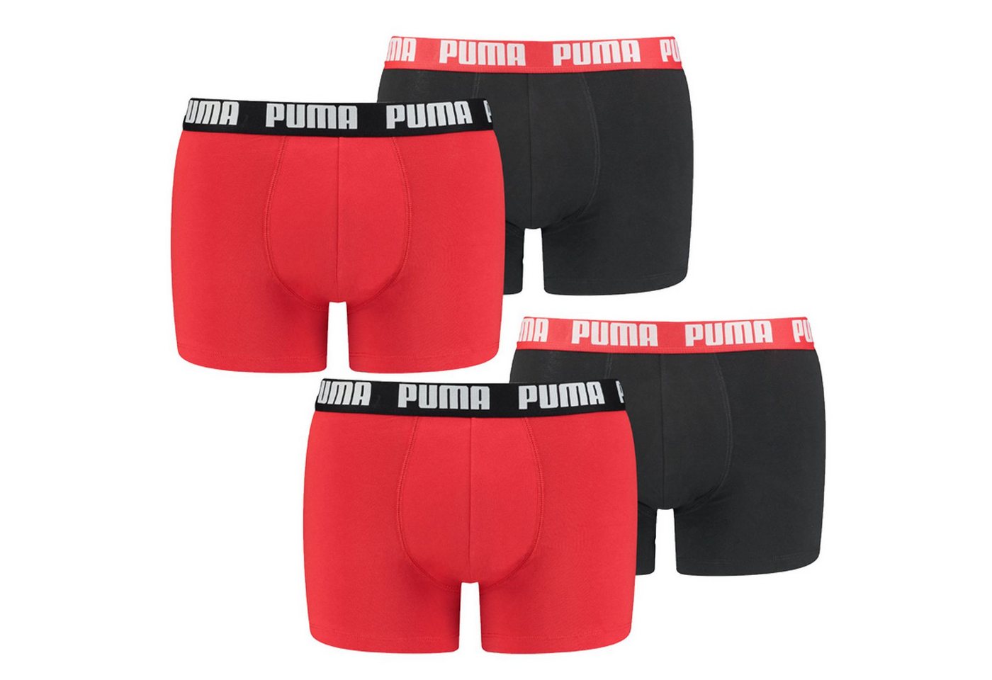 PUMA BODYWEAR Boxershorts (2-St) PUMA BASIC BOXER 4er Pack von PUMA BODYWEAR