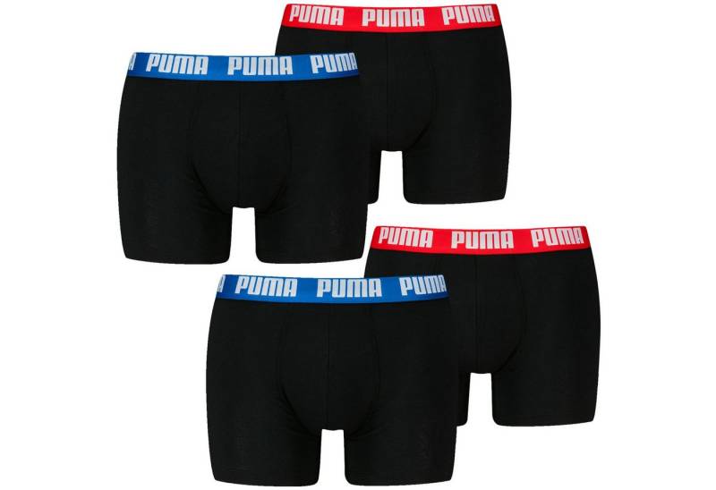 PUMA BODYWEAR Boxershorts (4-St) im sportlichen Design im SPARPACK von PUMA BODYWEAR