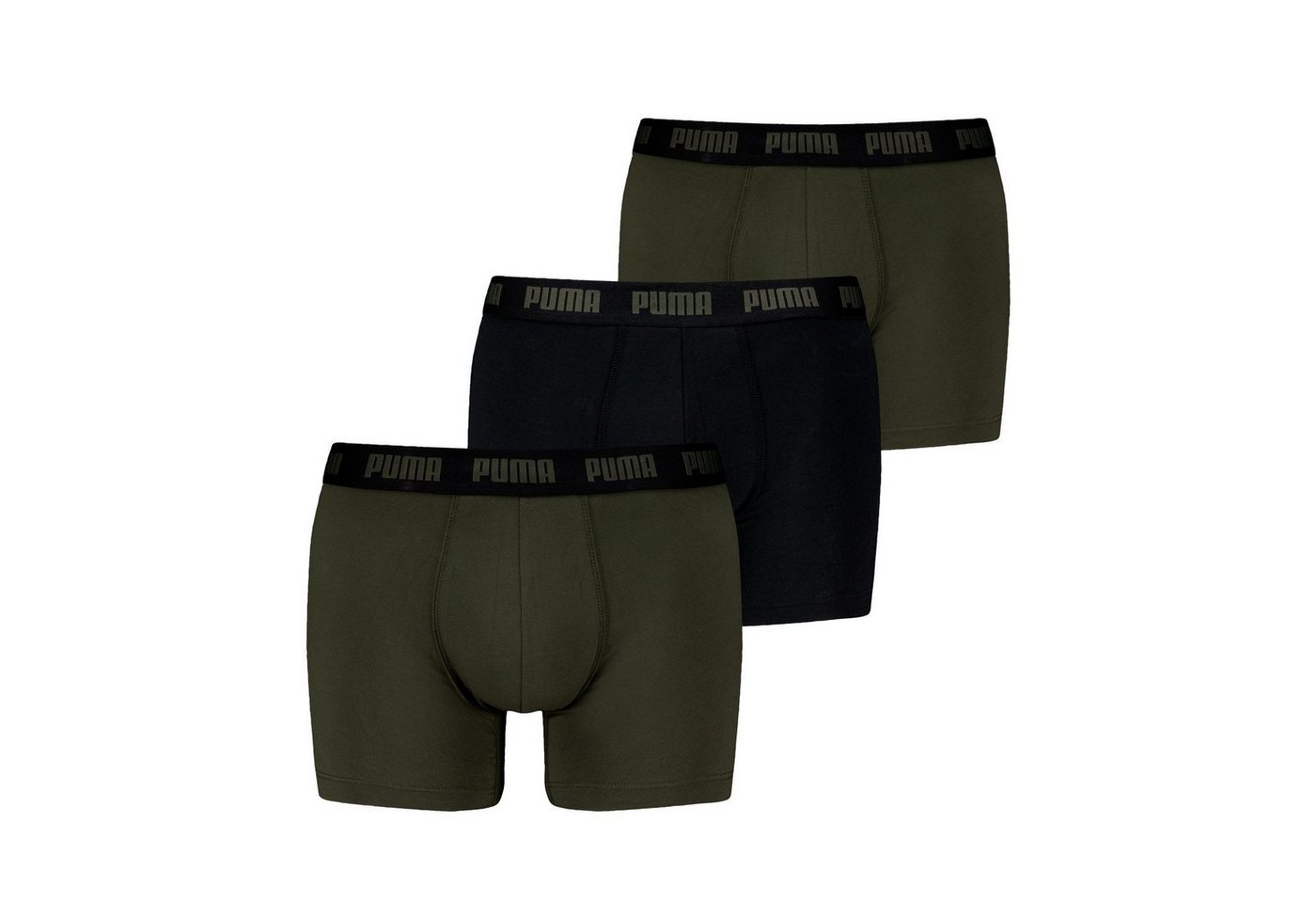 PUMA BODYWEAR Boxershorts (Packung, 3-St) mit Marken-Logo im Bund von PUMA BODYWEAR