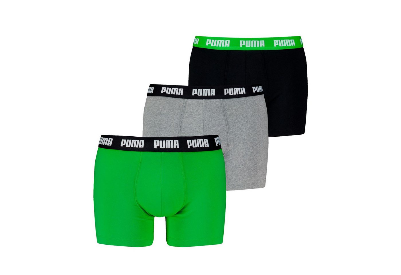 PUMA BODYWEAR Boxershorts (Packung, 3-St) mit Marken-Logo im Bund von PUMA BODYWEAR