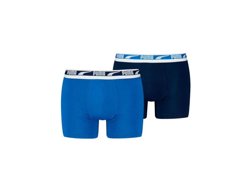PUMA BODYWEAR Boxershorts Everyday Bodywear Multi Logo (2-St) Logo-Bund, im 2er Pack von PUMA BODYWEAR