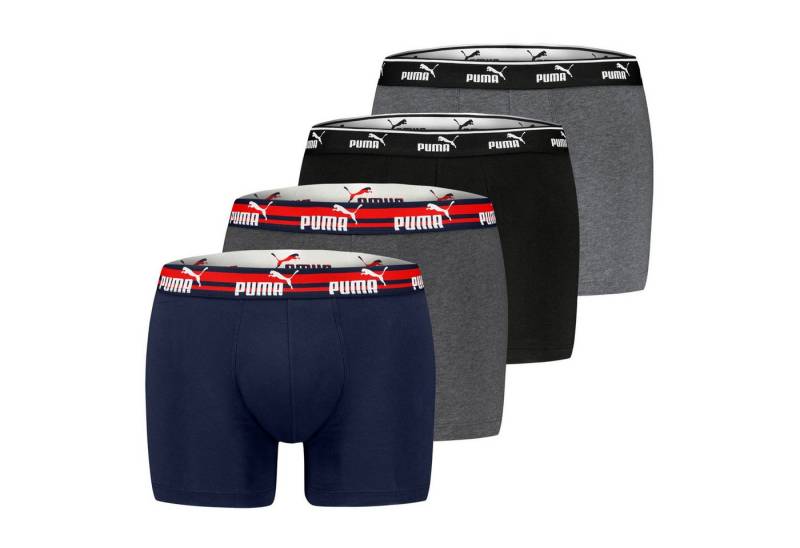PUMA BODYWEAR Boxershorts Everyday Boxer (Sparpack, 4-St) Boxershorts PUMA MEN EVERYDAY BOXER 4er Pack von PUMA BODYWEAR
