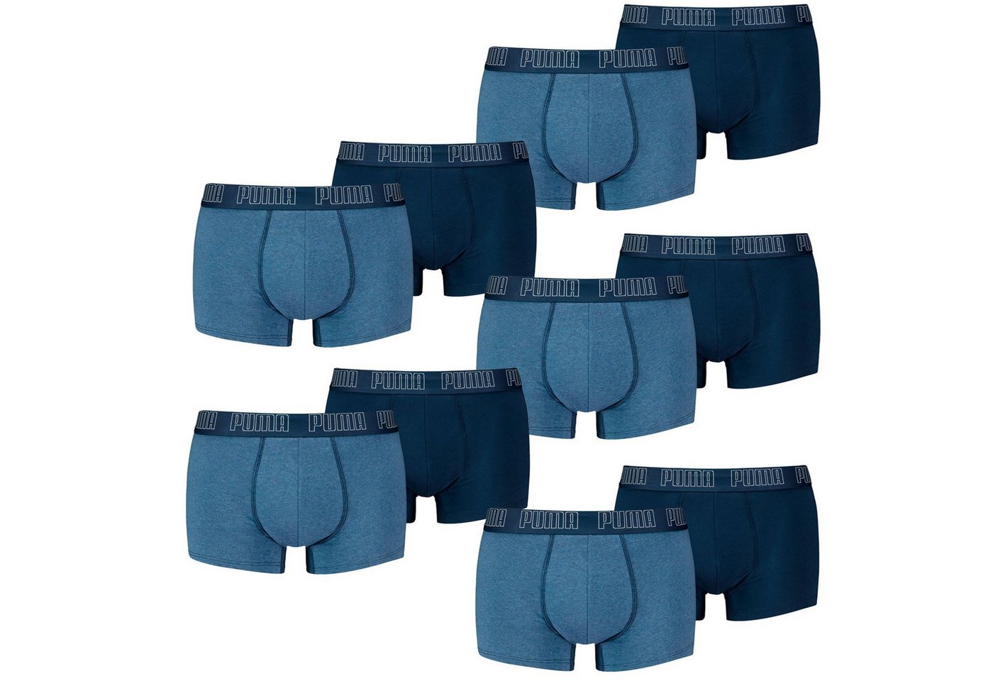 PUMA BODYWEAR Boxershorts Everyday Comfort Cotton Stretch (10-St) in vielen Farben im 10er SPACKPACK von PUMA BODYWEAR