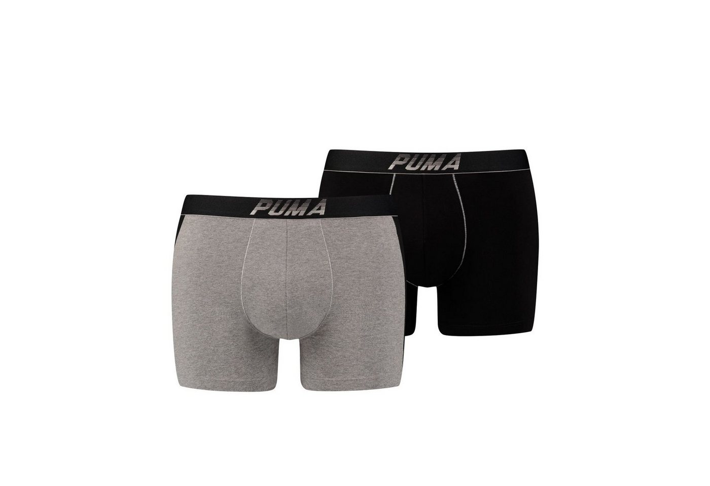 PUMA BODYWEAR Boxershorts Forever Faster Boxer (2-St., Mehrpack) ohne Eingriff, Soft Touch, Logo im 2er Pack von PUMA BODYWEAR