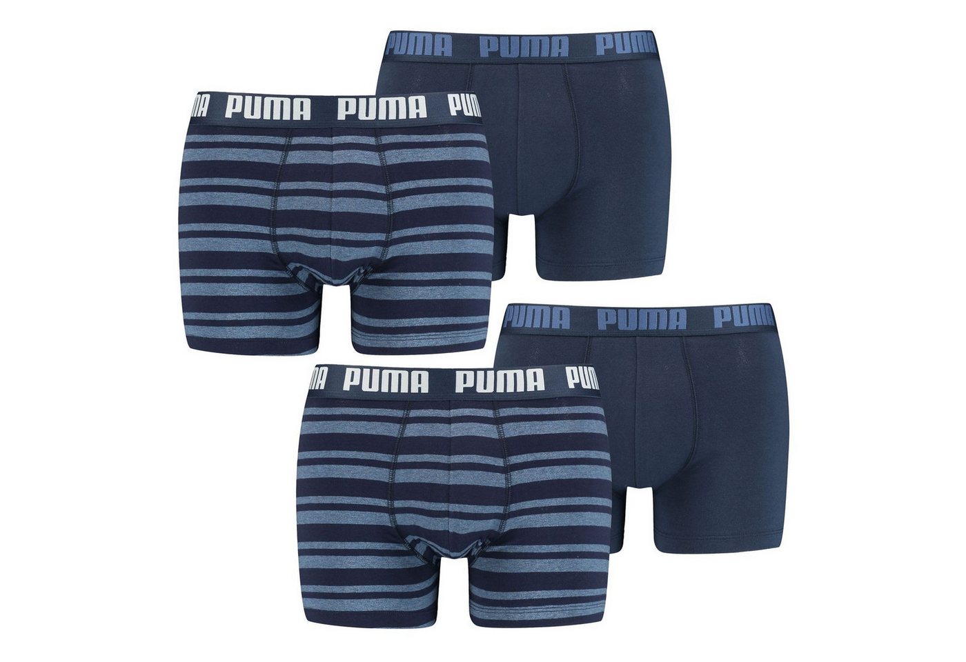 PUMA BODYWEAR Boxershorts Heritage (2-St) mit umlaufendem Markenlogo auf dem Komfort-Bündchen von PUMA BODYWEAR