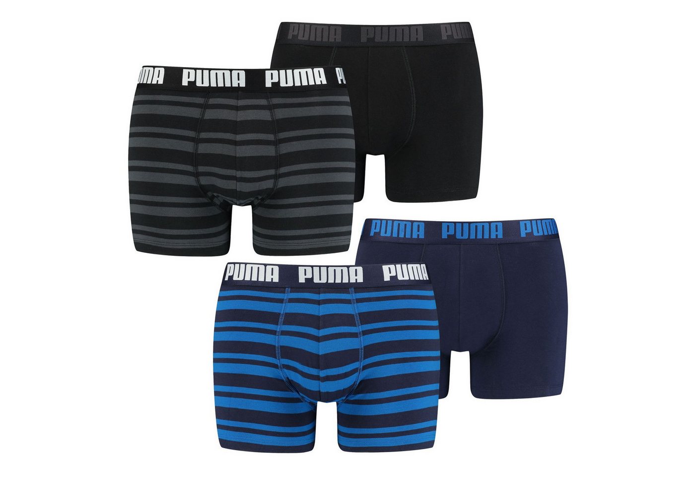 PUMA BODYWEAR Boxershorts Heritage (2-St) mit umlaufendem Markenlogo auf dem Komfort-Bündchen von PUMA BODYWEAR