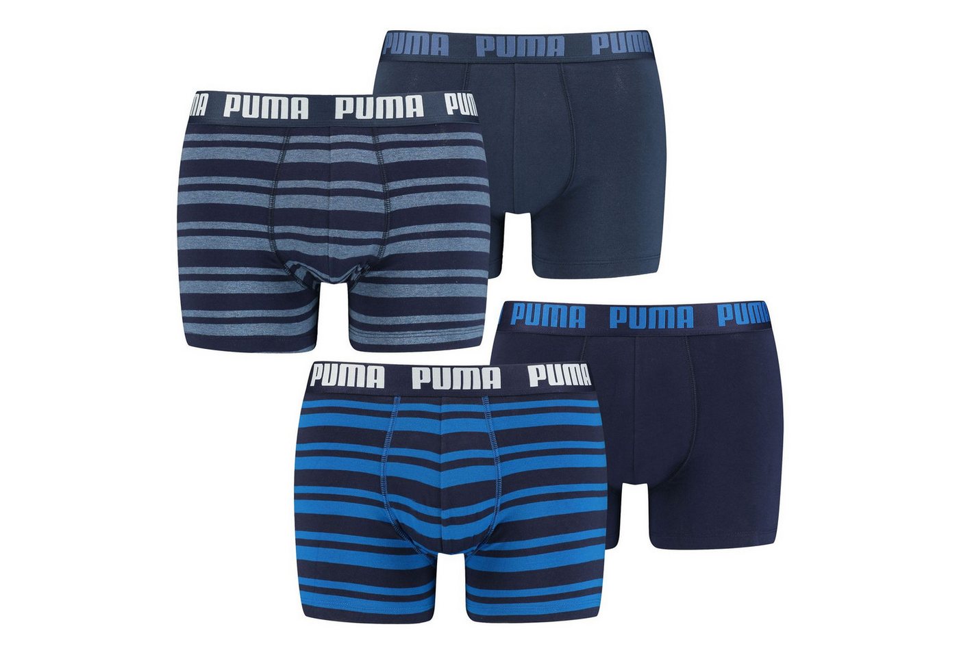 PUMA BODYWEAR Boxershorts Heritage (2-St) mit umlaufendem Markenlogo auf dem Komfort-Bündchen von PUMA BODYWEAR