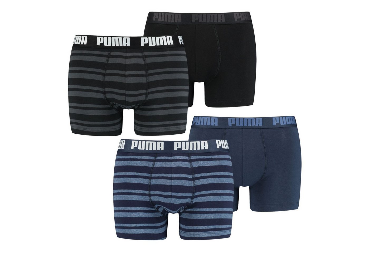 PUMA BODYWEAR Boxershorts Heritage (2-St) mit umlaufendem Markenlogo auf dem Komfort-Bündchen von PUMA BODYWEAR