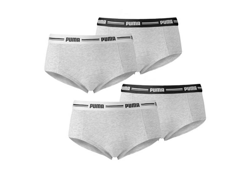 PUMA BODYWEAR Slip Everyday (4-St) umlaufendes PUMA-Logo im Bündchen von PUMA BODYWEAR