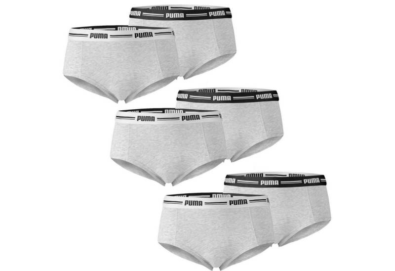 PUMA BODYWEAR Slip Mini-Shorts (Set, 6-St., 6er Pack) Mini Shorts, Logobund, Mid-Rise von PUMA BODYWEAR