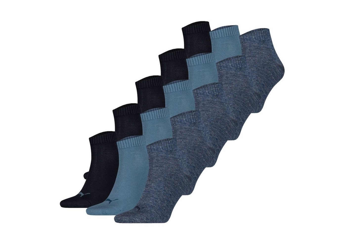 PUMA BODYWEAR Socken sportlifestyle Quarter Socken, Sneaker in vielen Farben 15 Paar von PUMA BODYWEAR