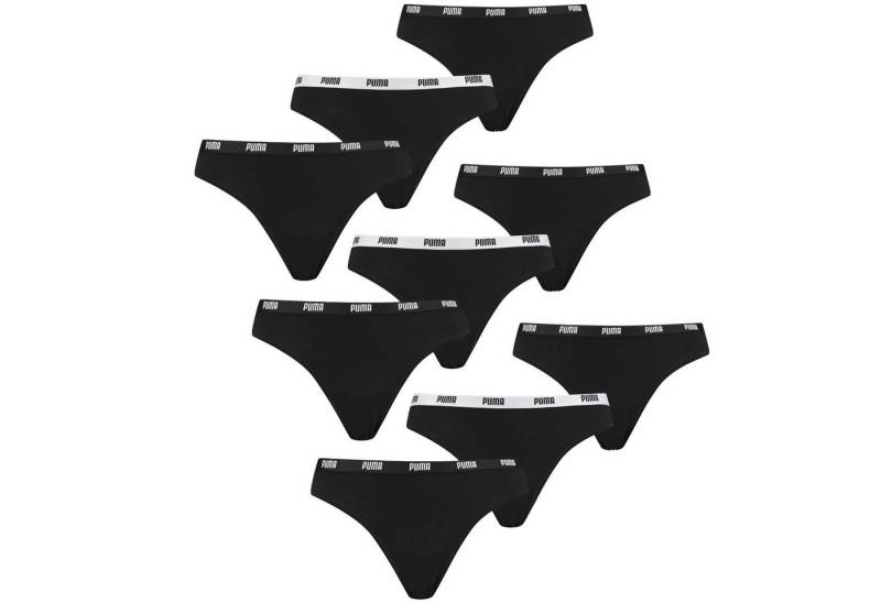 PUMA BODYWEAR String Comfort Cotton Stretch (9-St., Set) Webgummibund, Logo von PUMA BODYWEAR
