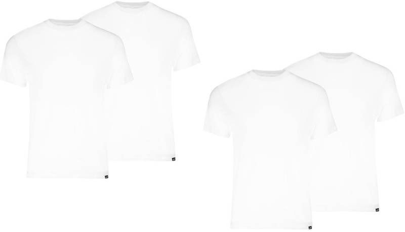 PUMA BODYWEAR Unterhemd Puma Elements T Shirt Rundhals Unterhemd für Herren im 4er Pack von PUMA BODYWEAR