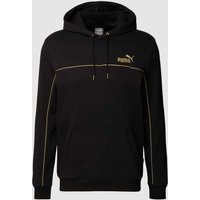 PUMA PERFORMANCE Hoodie mit Label-Details in Black, Größe L von PUMA PERFORMANCE