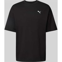 PUMA PERFORMANCE Oversized T-Shirt mit Label-Stitching in Black, Größe XXL von PUMA PERFORMANCE