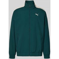 PUMA PERFORMANCE Oversized Trainingsjacke mit Stehkragen in Bottle, Größe M von PUMA PERFORMANCE
