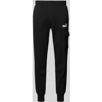 PUMA PERFORMANCE Regular Fit Sweatpants mit Cargotasche in Black, Größe L von PUMA PERFORMANCE