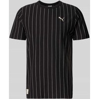 PUMA PERFORMANCE Regular Fit T-Shirt mit Logo-Stitching Modell 'Class' in Black, Größe XXL von PUMA PERFORMANCE