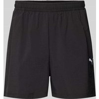 PUMA PERFORMANCE Shorts mit Label-Stitching in Black, Größe L von PUMA PERFORMANCE