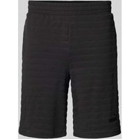 PUMA PERFORMANCE Slim Fit Shorts mit Strukturmuster Modell 'ESS ELEVATED' in Black, Größe XXL von PUMA PERFORMANCE