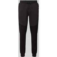 PUMA PERFORMANCE Slim Fit Sweatpants mit Reißverschlusstaschen Modell 'PUMATECH' in Black, Größe M von PUMA PERFORMANCE