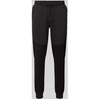 PUMA PERFORMANCE Slim Fit Sweatpants mit Reißverschlusstaschen Modell 'PUMATECH' in Black, Größe XL von PUMA PERFORMANCE