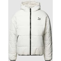 PUMA PERFORMANCE Steppjacke mit Label-Print Modell 'Classics' in Offwhite, Größe XL PUMA PERFORMANCE Steppjacke mit Label-Print Modell 'Classics' in Offwhite, Größe XL von PUMA PERFORMANCE