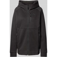 PUMA PERFORMANCE Sweatjacke mit Kapuze Modell 'PUMATECH' in Black, Größe L von PUMA PERFORMANCE