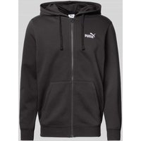 PUMA PERFORMANCE Sweatjacke mit Kapuze in Black, Größe L von PUMA PERFORMANCE