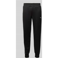 PUMA PERFORMANCE Sweatpants mit Label-Print in Black, Größe XXL von PUMA PERFORMANCE