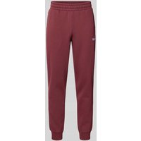 PUMA PERFORMANCE Sweatpants mit Label-Stitching und elastischem Bund in Bordeaux, Größe XXL von PUMA PERFORMANCE