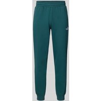 PUMA PERFORMANCE Sweatpants mit Label-Stitching und elastischem Bund in Bottle, Größe XXL von PUMA PERFORMANCE
