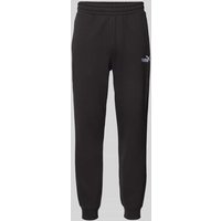PUMA PERFORMANCE Sweatpants mit Logo-Stitching in Black, Größe XXL von PUMA PERFORMANCE