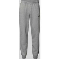 PUMA PERFORMANCE Sweatpants mit Logo-Stitching in Mittelgrau Melange, Größe L von PUMA PERFORMANCE