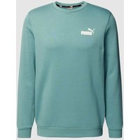 PUMA PERFORMANCE Sweatshirt mit Label-Print in Bleu, Größe XL von PUMA PERFORMANCE