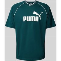 PUMA PERFORMANCE T-Shirt mit Label-Print in Bottle, Größe XL von PUMA PERFORMANCE