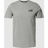 PUMA PERFORMANCE T-Shirt mit Label-Print in Mittelgrau Melange, Größe XXL von PUMA PERFORMANCE