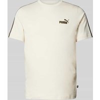 PUMA PERFORMANCE T-Shirt mit Label-Print in Offwhite, Größe XXL von PUMA PERFORMANCE