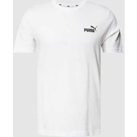 PUMA PERFORMANCE T-Shirt mit Label-Print in Weiss, Größe L von PUMA PERFORMANCE