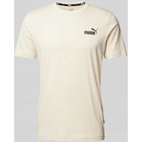 PUMA PERFORMANCE T-Shirt mit Label-Print in Weiss, Größe L von PUMA PERFORMANCE