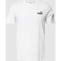 PUMA PERFORMANCE T-Shirt mit Label-Print in Weiss, Größe M von PUMA PERFORMANCE