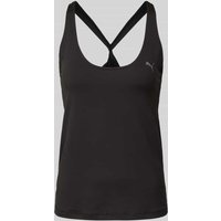 PUMA PERFORMANCE Top mit Logo-Print Modell 'MOVE CLOUDSPUN' in Black, Größe M von PUMA PERFORMANCE