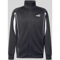 PUMA PERFORMANCE Trainingsjacke mit Stehkragen und Reißverschluss in Black, Größe XXL von PUMA PERFORMANCE