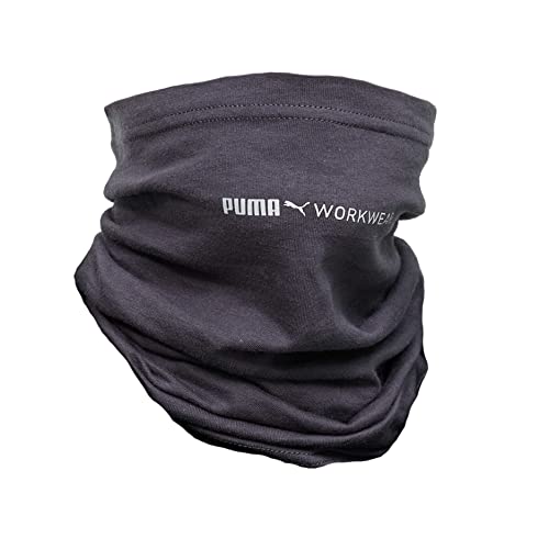 PUMA WORK WEAR Damen und Herren Multifunktionstuch - Schlauchschal - Halswärmer - Winddicht - Ideal für die Outdoor Arbeit - Ebony von PUMA