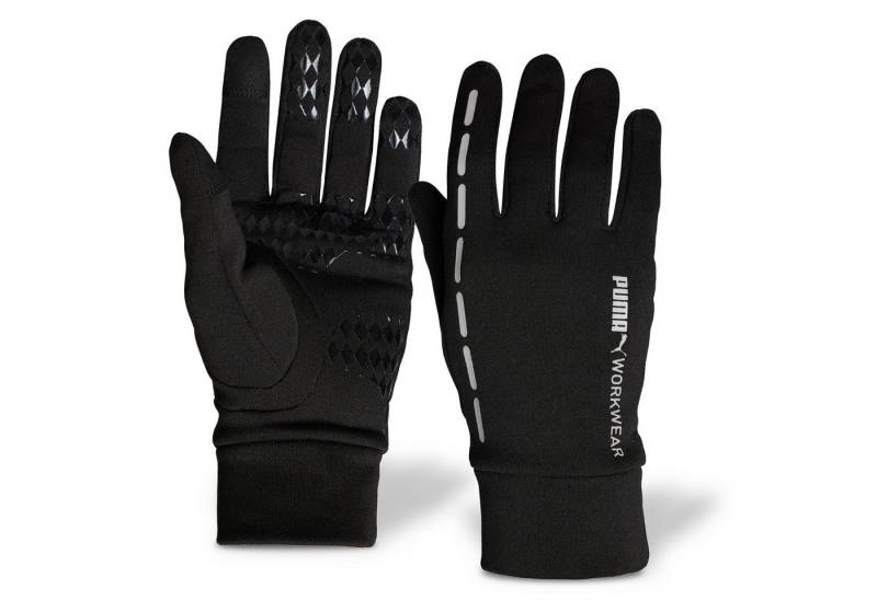 PUMA Workwear Arbeitshandschuhe - Handschuhe Herren Winter - Touchscreen fähig - Rutschfeste Haptik - Warme Fleece Winterhandschuhe für Outdoor Sport - Geschenke für Männer von PUMA Workwear
