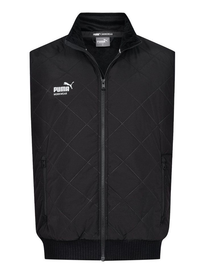 PUMA Workwear Funktionsweste Herren Weste Winter - Warm gefüttert, wasser- & windabweisend Winterweste mit Fleece-Futter - Innentasche - Robustes Obermaterial PUMA Workwear Funktionsweste Herren Weste Winter - Warm gefüttert, wasser- & windabweisend Winterweste mit Fleece-Futter - Innentasche - Robustes Obermaterial von PUMA Workwear