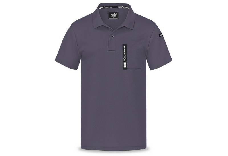 PUMA Workwear Poloshirt ADVANCED Herren Shirt mit Brusttasche und Utility Fach am Oberarm Strapazierfähiges und atmungsaktives Gewebe für Handwerk und Logistik von PUMA Workwear