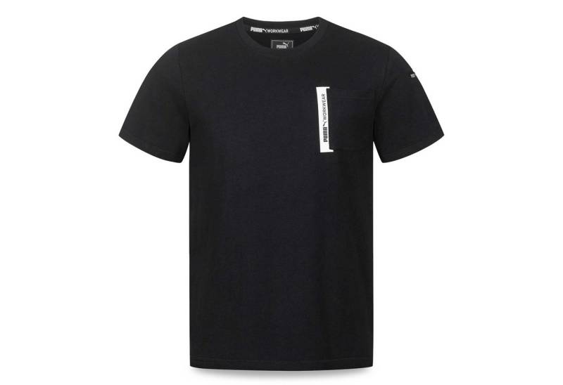PUMA Workwear T-Shirt ADVANCED Arbeitsshirt - Herren Shirt mit Brusttasche - Utility Fach Strapazierfähiges und atmungsaktives Gewebe, für Handwerk und Logistik von PUMA Workwear
