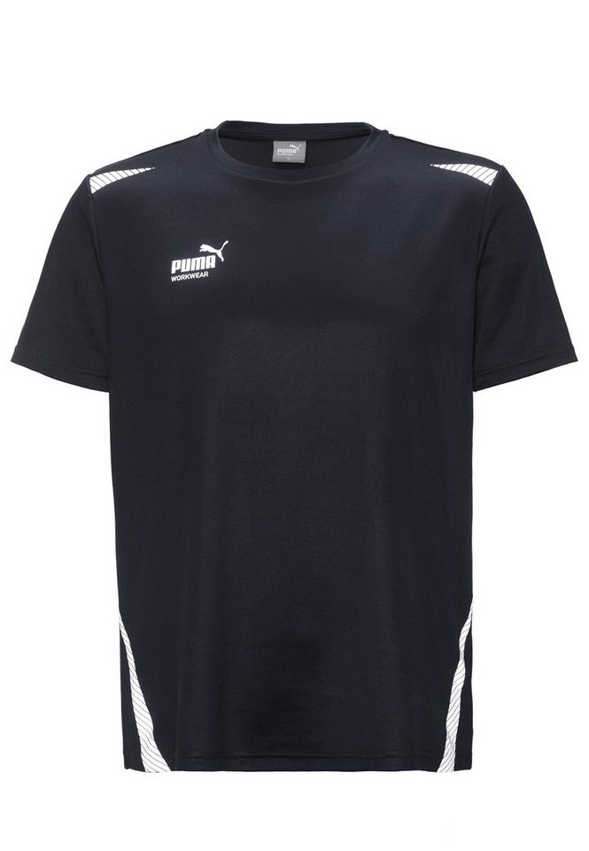 PUMA Workwear T-Shirt ESSENTIALS Arbeitsshirt aus robustem Gewebe und Reflektoren für Herren von PUMA Workwear