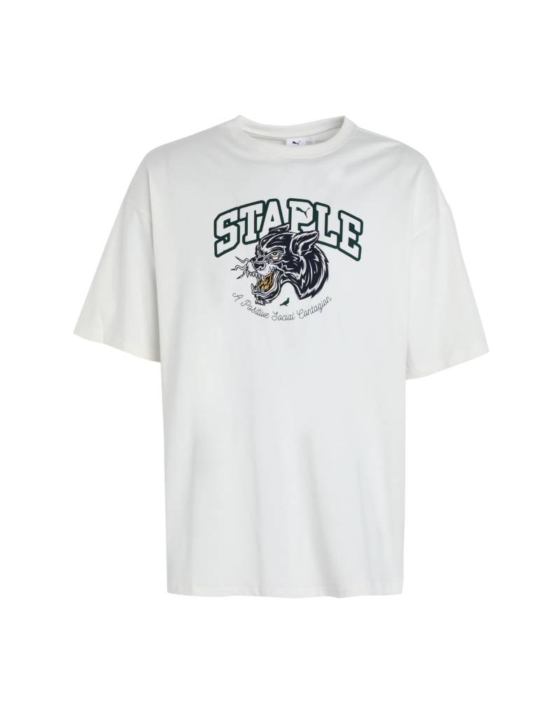PUMA X STAPLE T-shirts Herren Off white von PUMA X STAPLE
